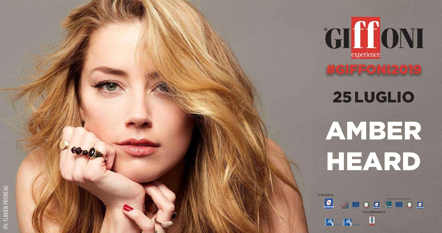 Giffoni 2019, Amber Heard ospite [credit: Ufficio Stampa Giffoni Experience]