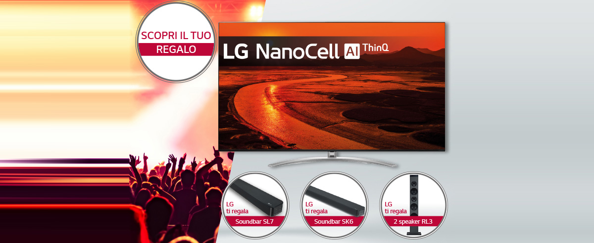 LG NanoCell 2019 regala l'Home-Audio