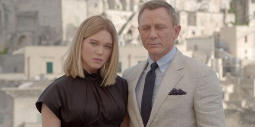 007 - No Time To Die: Daniel Craig, Léa Seydoux e il regista del film a Matera per girare alcune scene