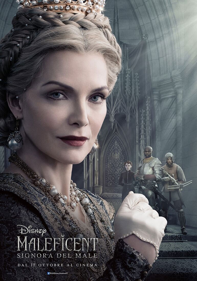 Poster del film Maleficent - Signora del Male con Michelle Pfeiffer