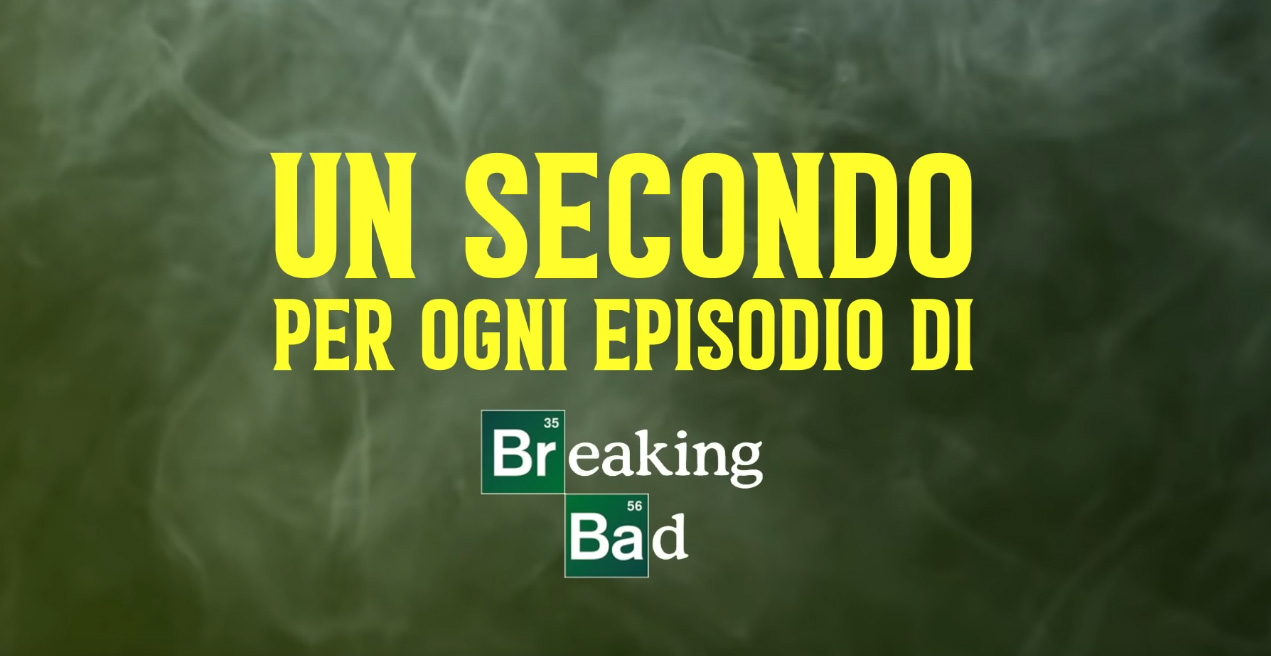 Breaking Bad, 1 secondo di ogni episodio raccolti in questo video