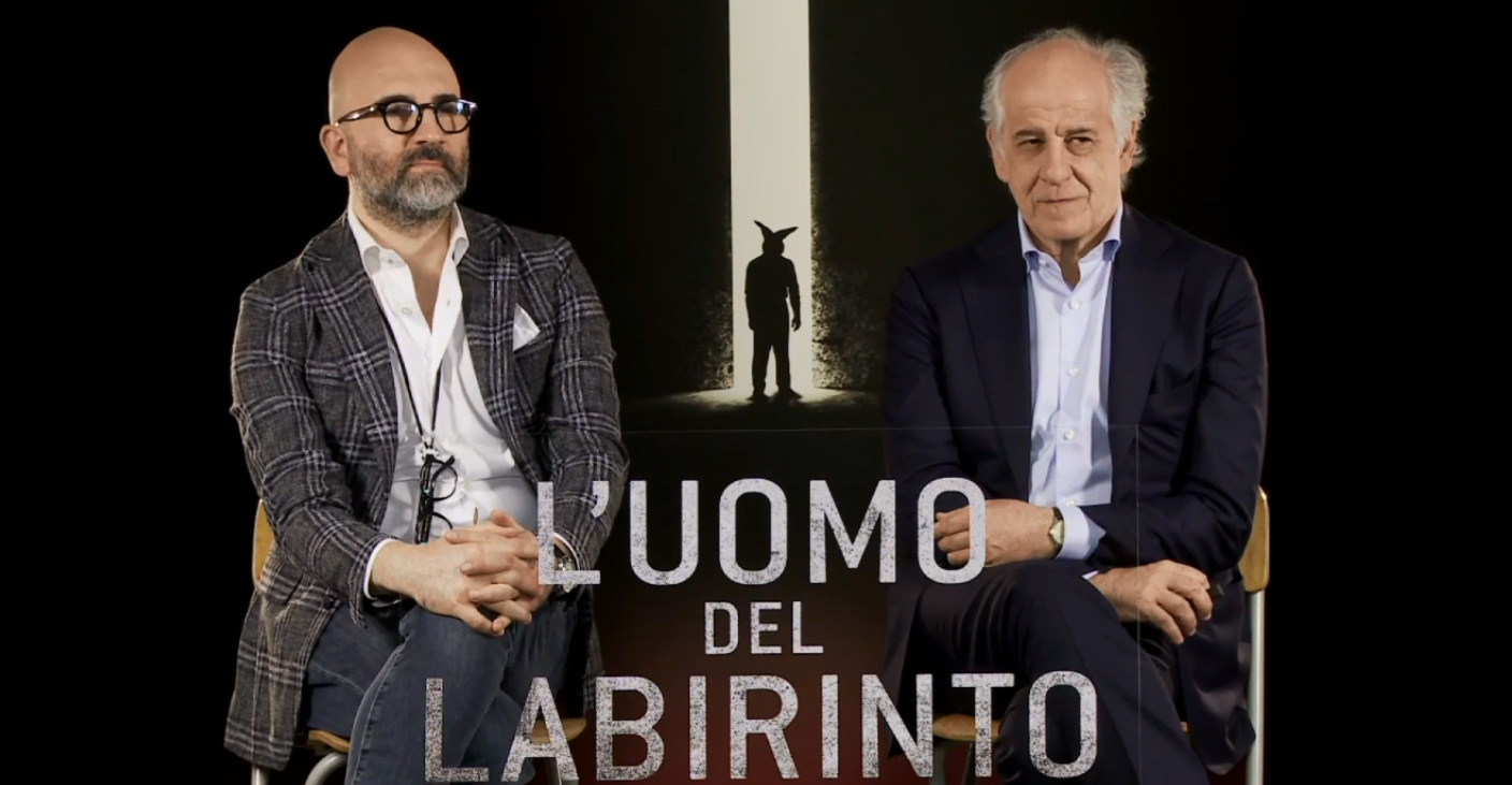 L'Uomo del Labirinto: intervista video a Donato Carrisi e Toni Servillo