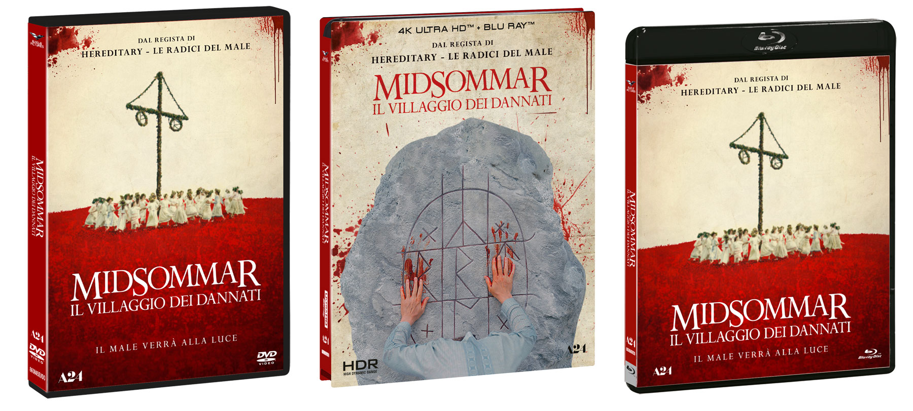 Midsommar - Il villaggio dei dannati in DVD e Blu-ray