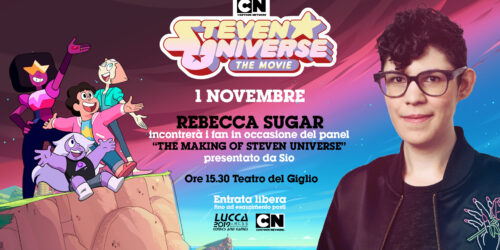 Cartoon Network a Lucca CeG 2019 con Rebecca Sugar e Steven Universe Il Film