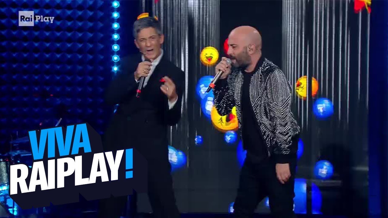 Viva RaiPlay: Fiorello e Giuliano Sangiorgi cantano '4k baci'