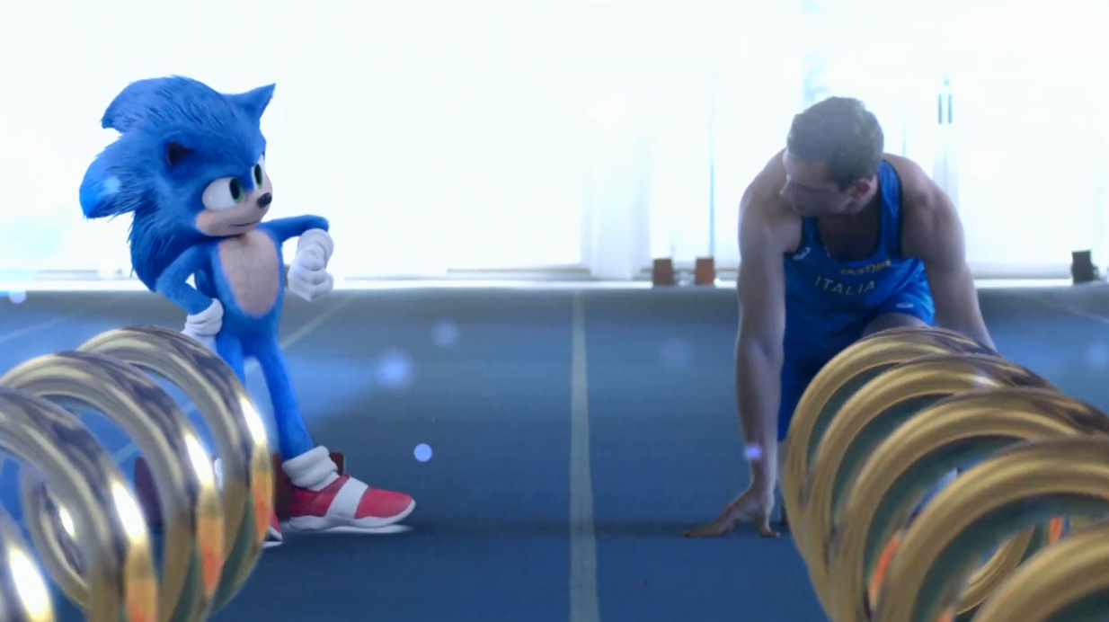 Sonic Vs Filippo Tortu - I Piu' Veloci Della Storia Si Sfidano