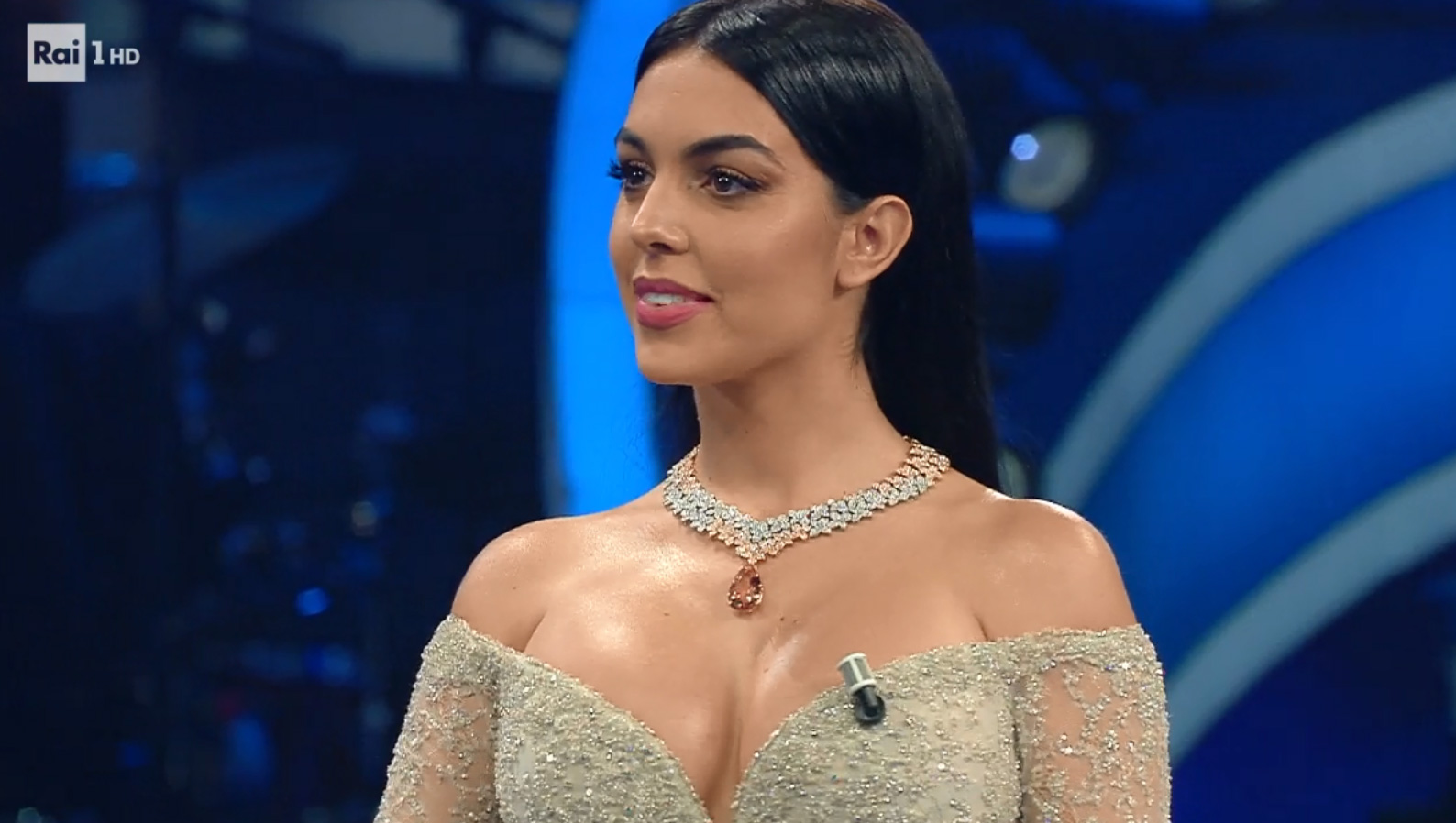 Georgina Rodriguez a Sanremo 2020