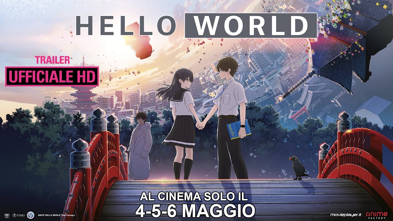 Hello World, Trailer italiano del film di Tomohiko Ito