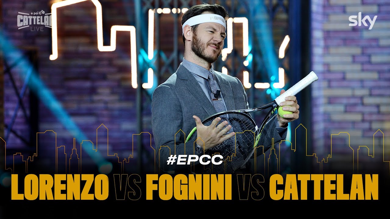 EPCC: la sfida di tennis tra Alessandro, Lorenzo e Fabio Fognini