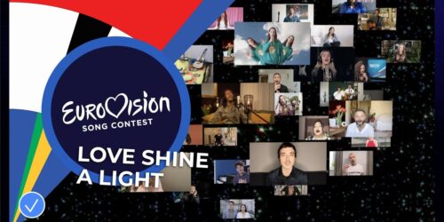 Love Shine A Light cantata dagli artisti di Eurovision 2020 – Europe Shine A Light