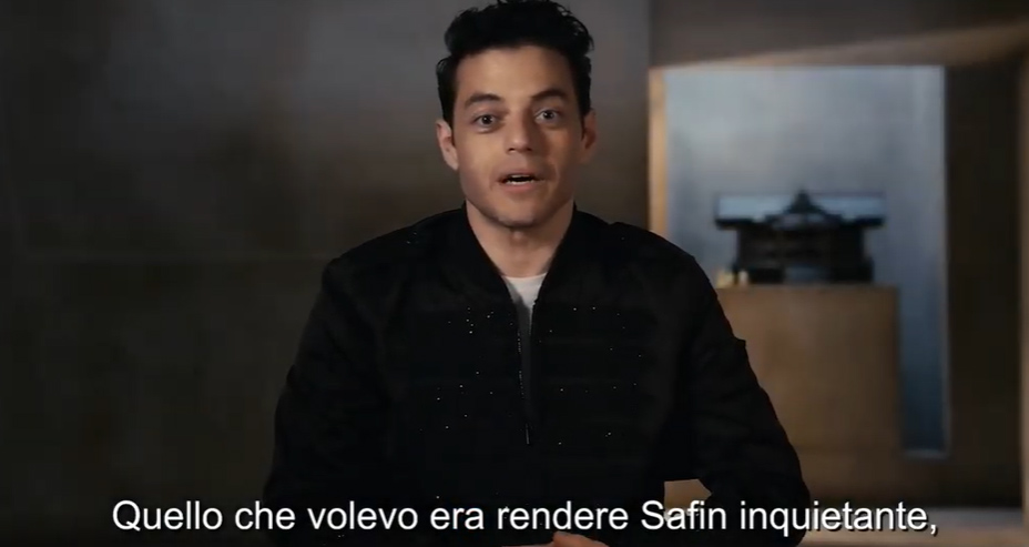 No Time To Die, Rami Malek nel ruolo di Safin