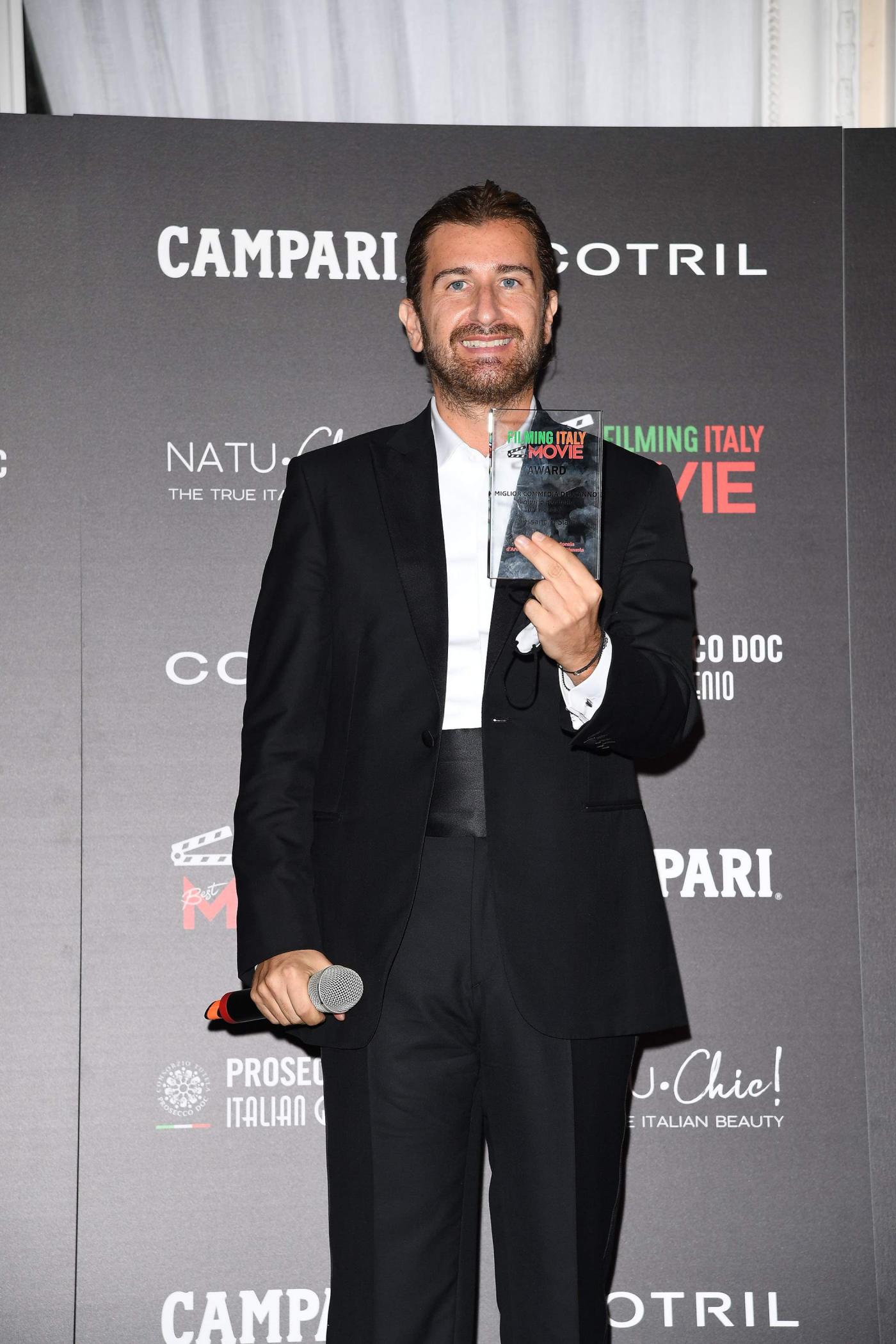 Alessandro Siani al Filming Italy Best Movie Award 2020