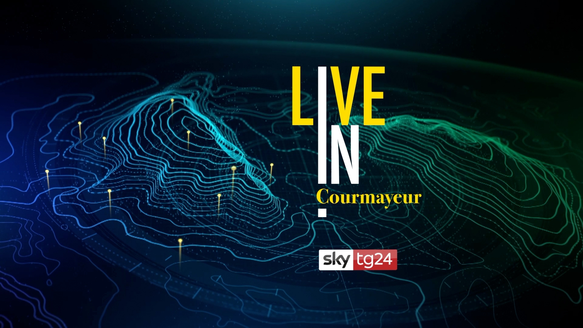 Sky TG24 Live In Courmayeur