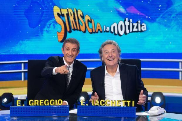 Striscia la notizia, Enzo Iacchetti ed Ezio Greggio