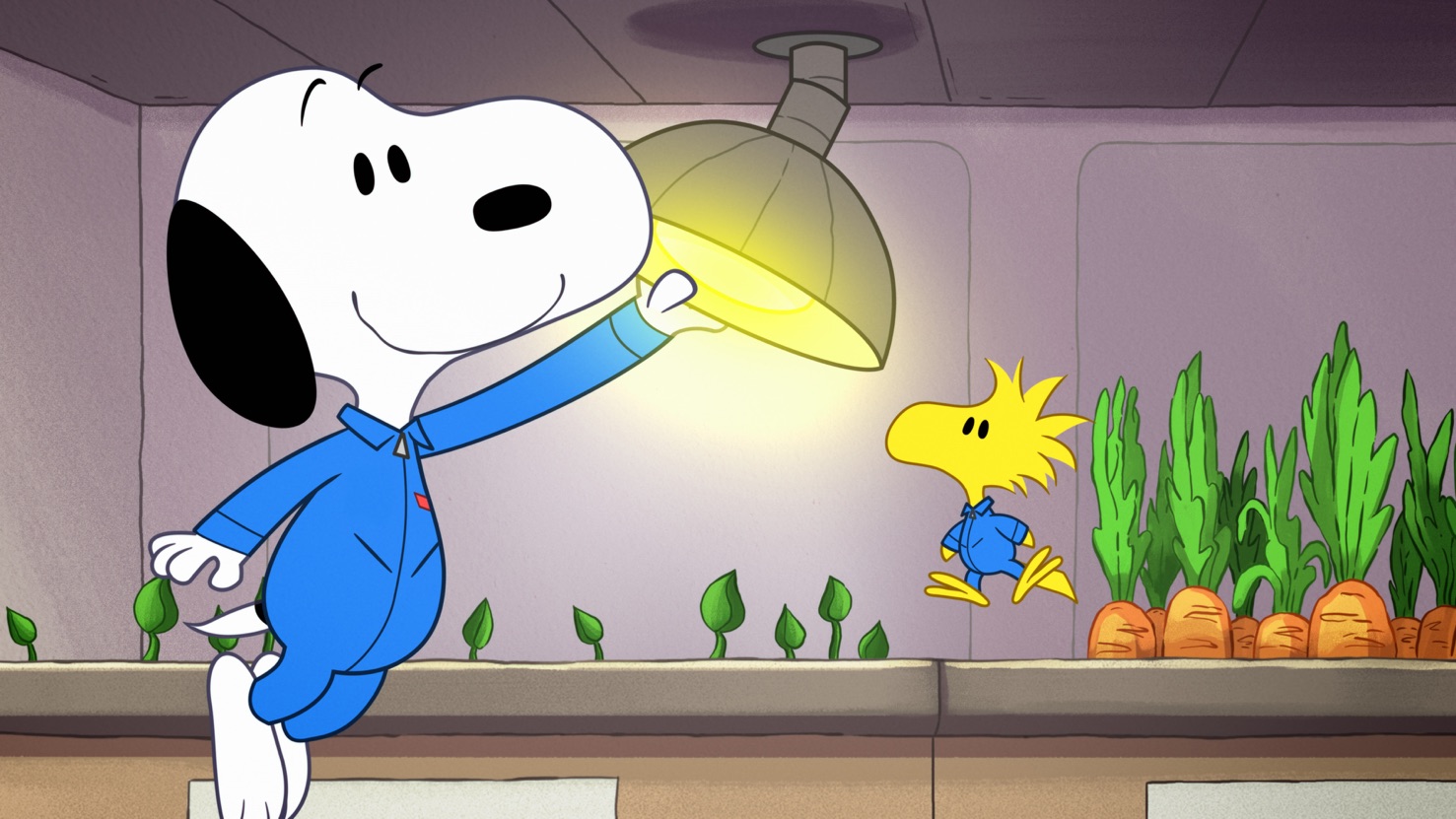 Snoopy nello spazio 1x05 'Mission 5: I Never Promised You a Space Garden' [credit: courtesy of Apple TV Plus]