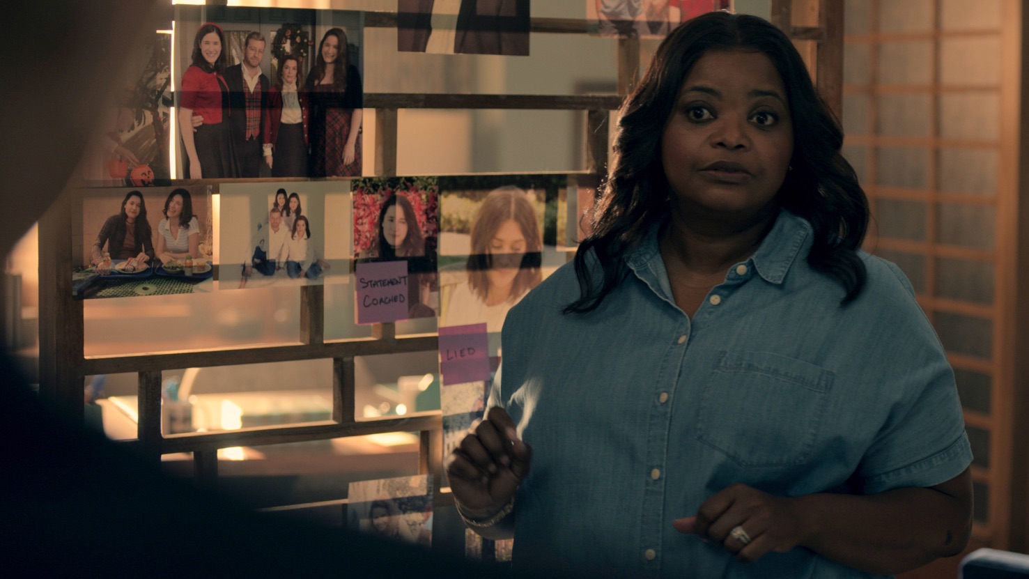 Octavia Spencer in Truth Be Told 1x02 'Black People in the Neighborhood' [tag: Octavia Spencer] [credit: courtesy of Apple TV Plus]