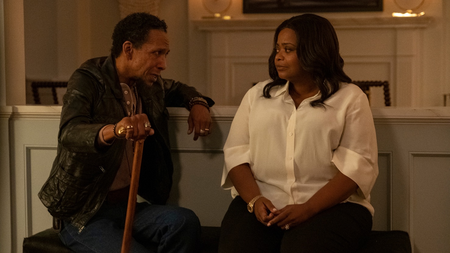 Truth Be Told 1x06 'Not Buried, Planted' [tag: Octavia Spencer] [credit: courtesy of Apple TV Plus]