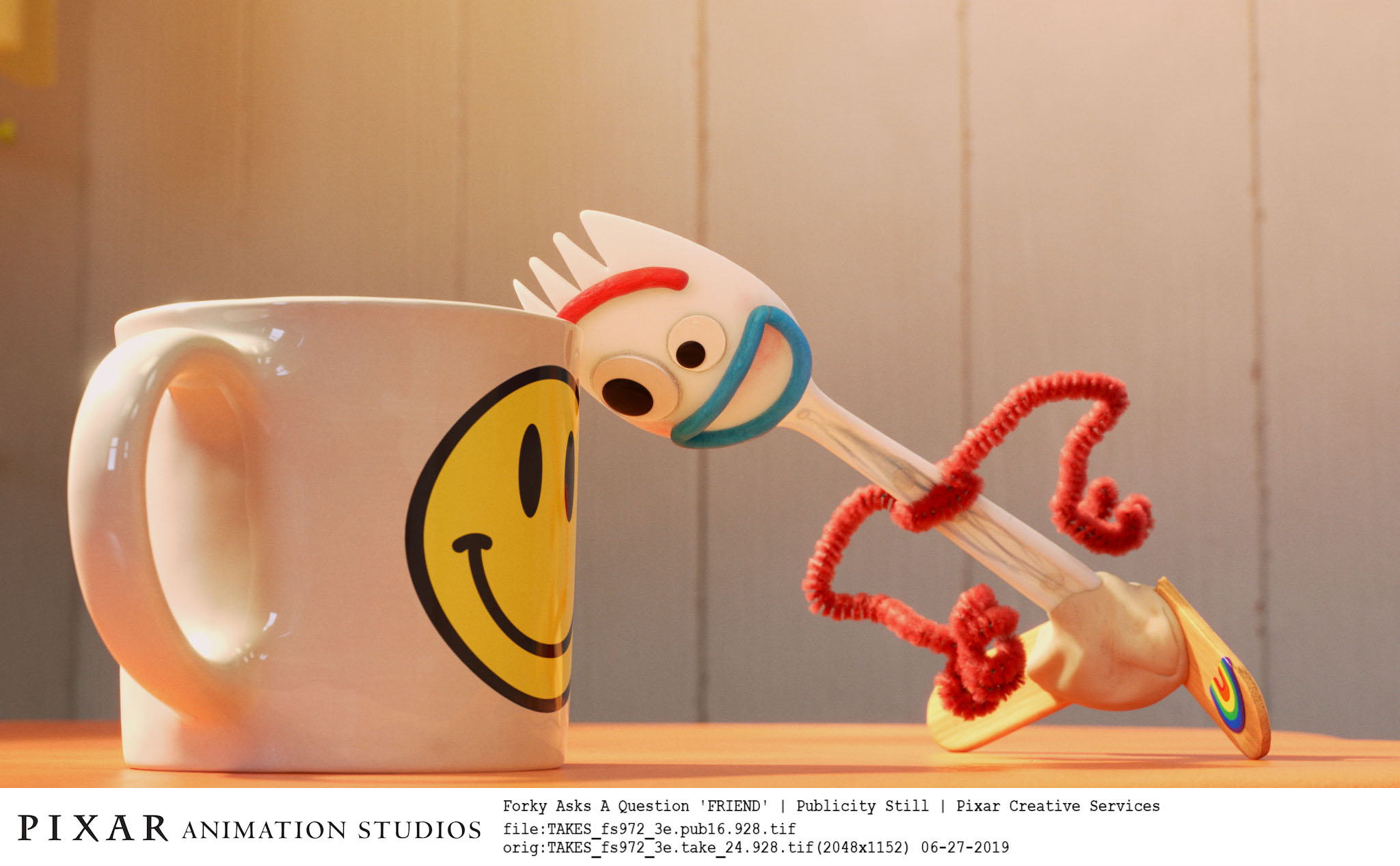 1x02 - Che cos'è un amico? - I Perche' di Forky [credit: Pixar; courtesy of Disney Italia]