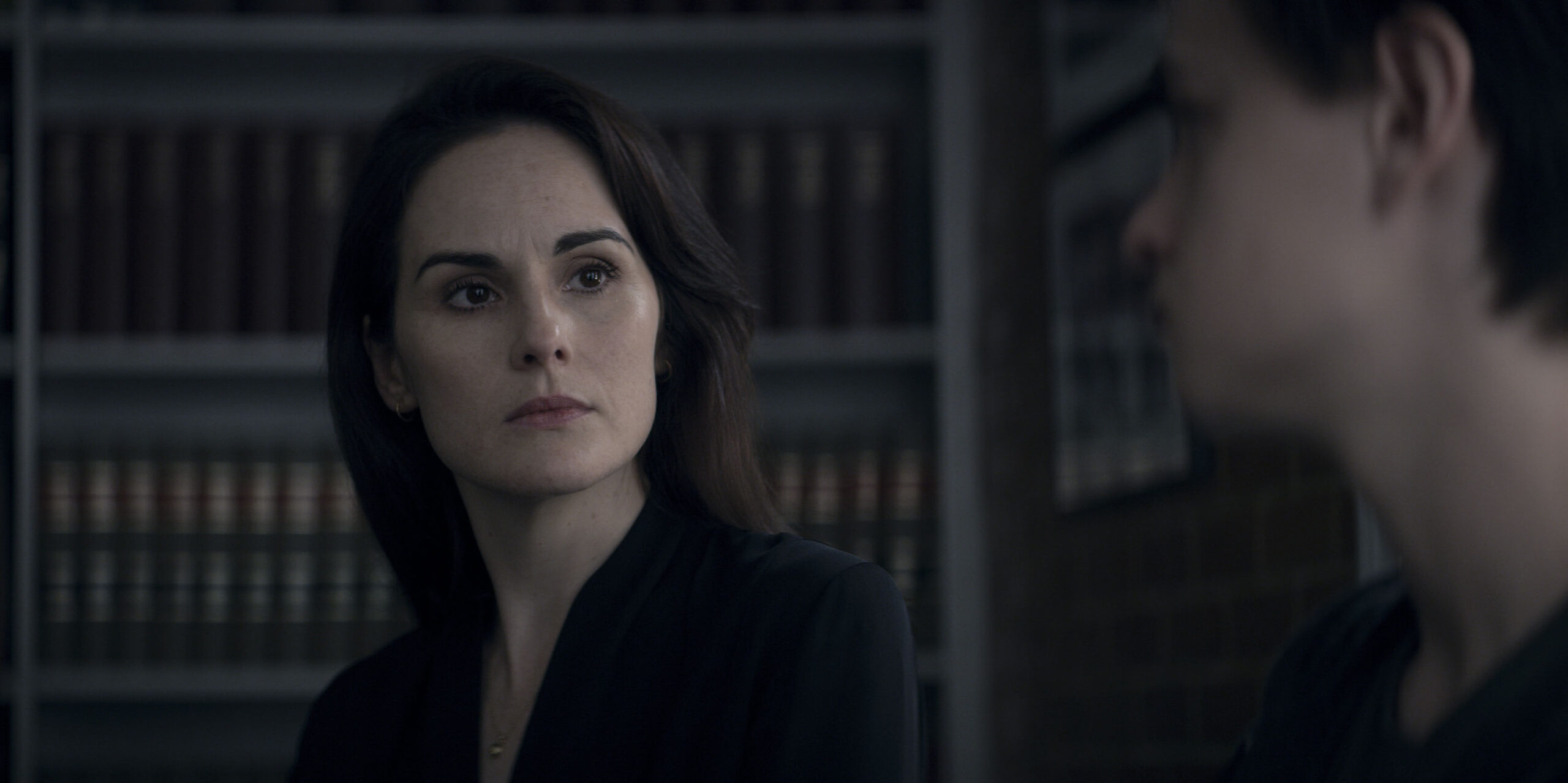 Michelle Dockery in Defending Jacob 1x03 'Poker Faces' [tag: Michelle Dockery] [credit: courtesy of Apple TV Plus]