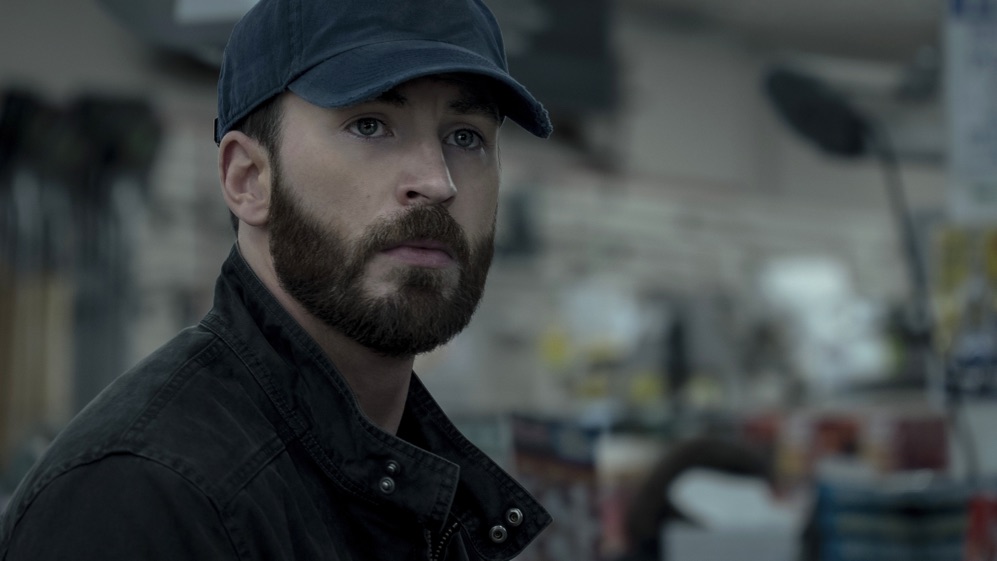 Chris Evans in Defending Jacob 1x04 'Damage Control' [tag: Chris Evans] [credit: courtesy of Apple TV Plus]