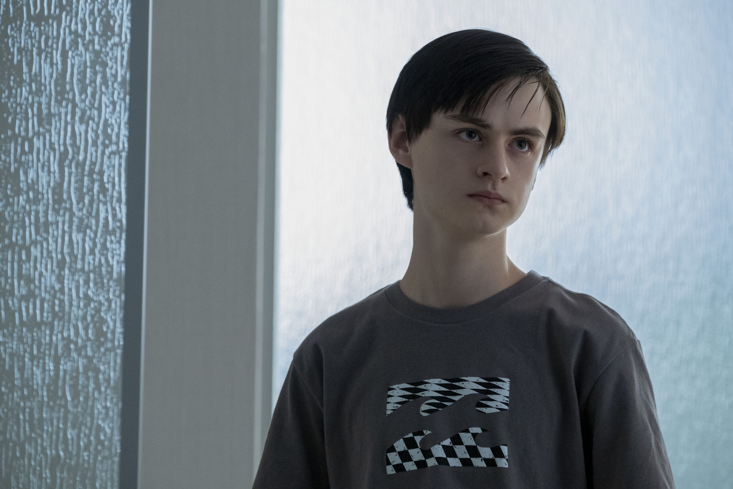 Jaeden Martell in Defending Jacob 1x06 'Wishful Thinking' [tag: Jaeden Martell] [credit: foto di Claire Folger; courtesy of Apple TV Plus]