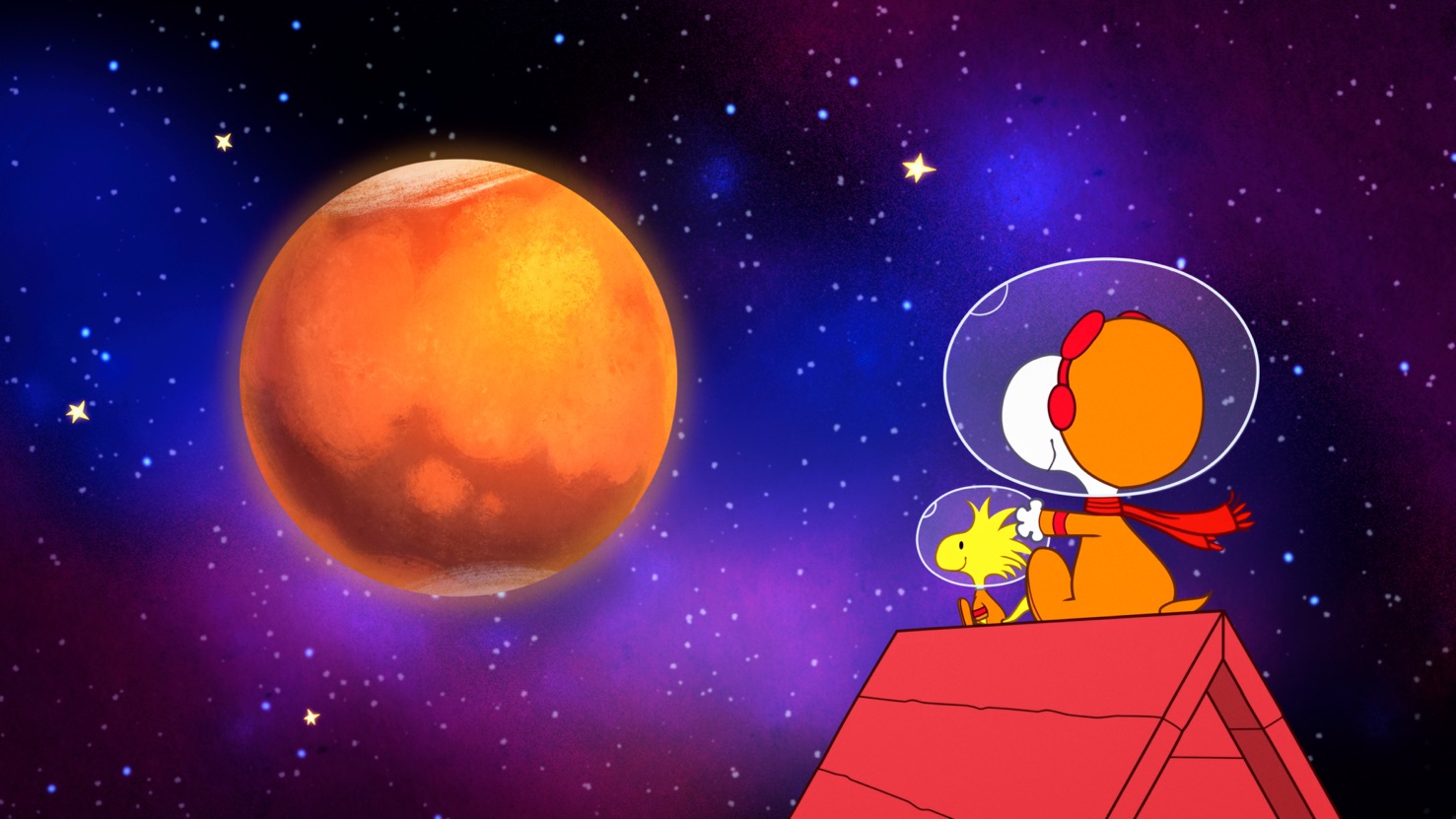 Snoopy nello spazio 1x12 'Mission 12: Mars or Bust' [credit: courtesy of Apple TV Plus]