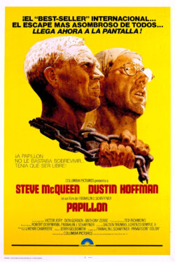 locandina Papillon 1973