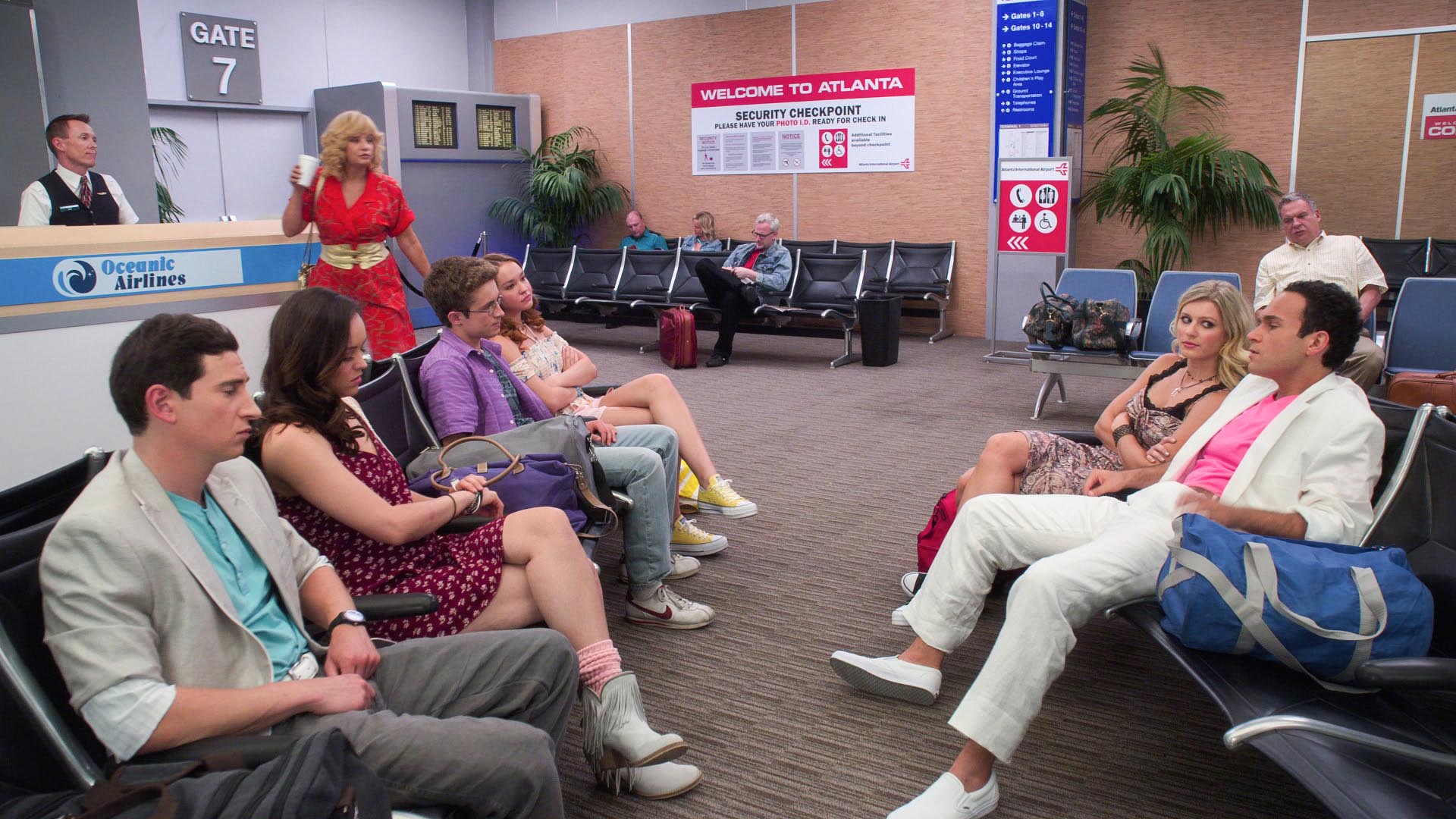 The Goldbergs - 8x01 'Airplane!' [credit: ABC / Screengrab; Copyright 2020 American Broadcasting Companies, Inc. All rights reserved; courtesy of Mediaset]