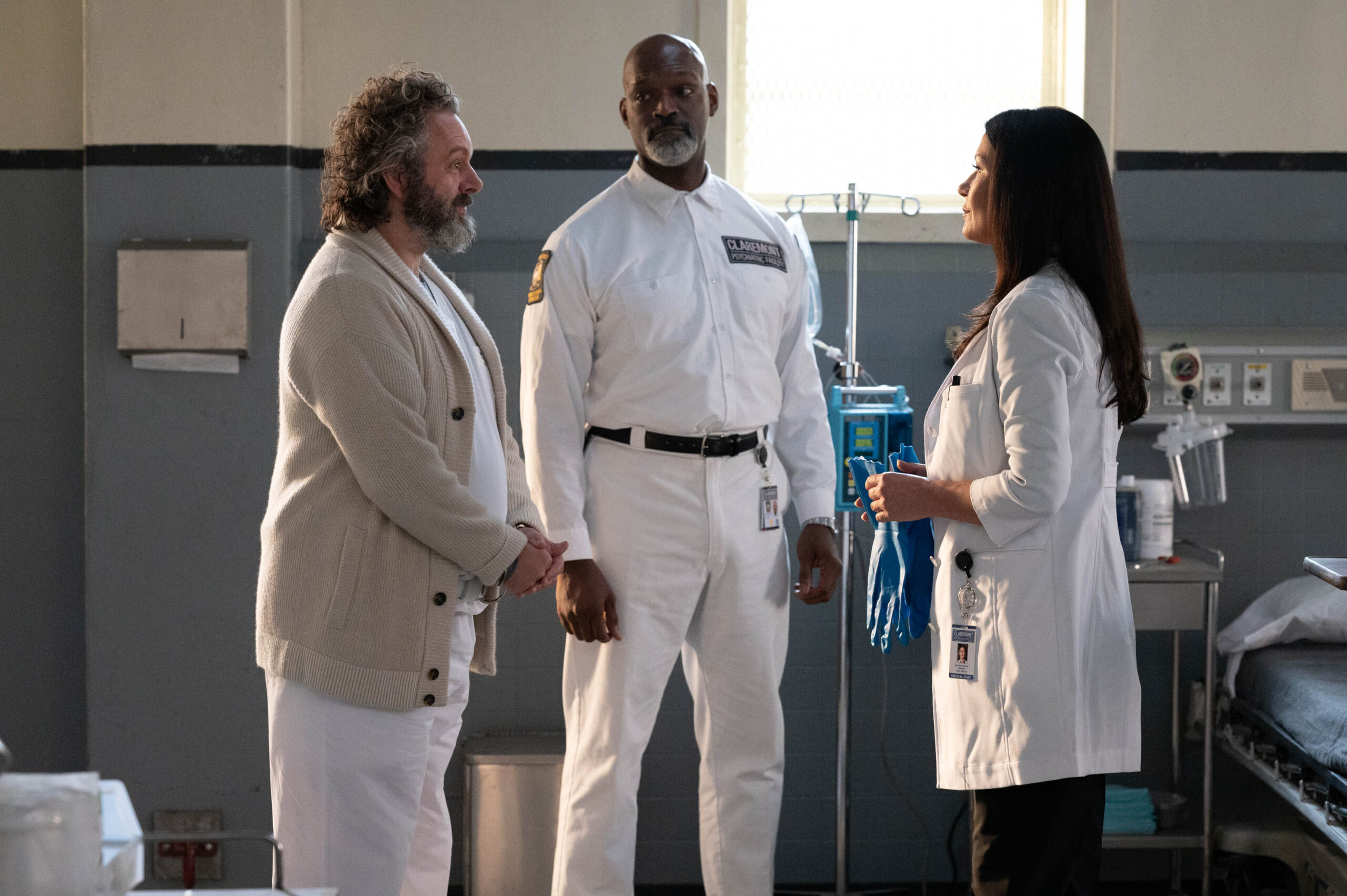 Michael Sheen come Dr. Martin Whitly in Prodigal Son 2x07 'Face Value' [tag: Michael Sheen] [credit: courtesy of Mediaset]