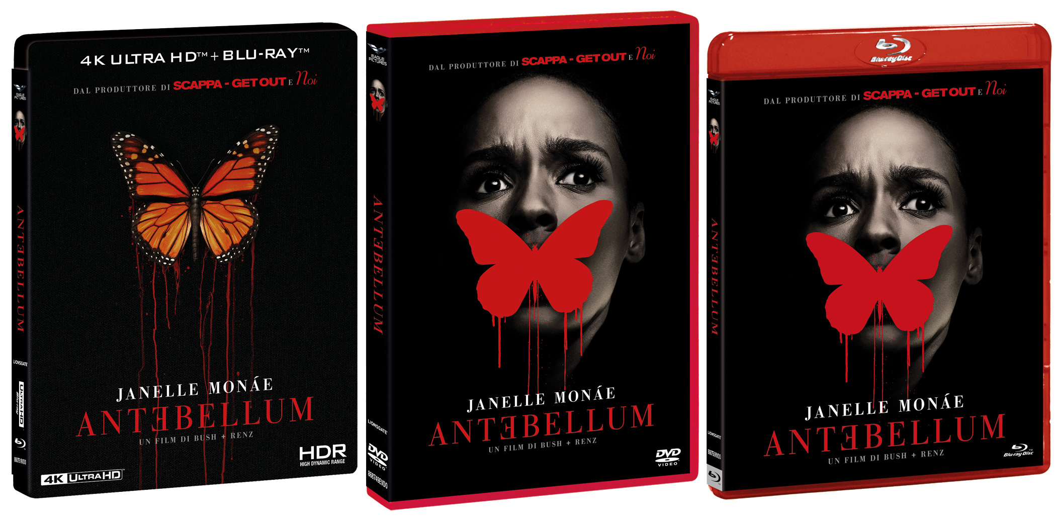 Antebellum in DVD, Blu-Ray e 4K