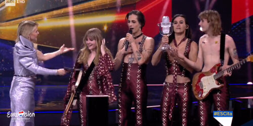 Maneskin vincitori dell'Eurovision Song Contest 2021