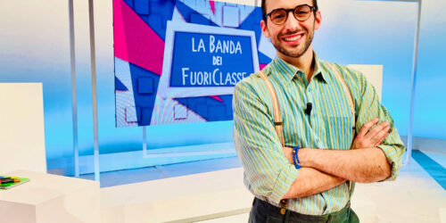 Mario Acampa La Banda dei FuoriClasse [credit: Ufficio Stampa RAI]