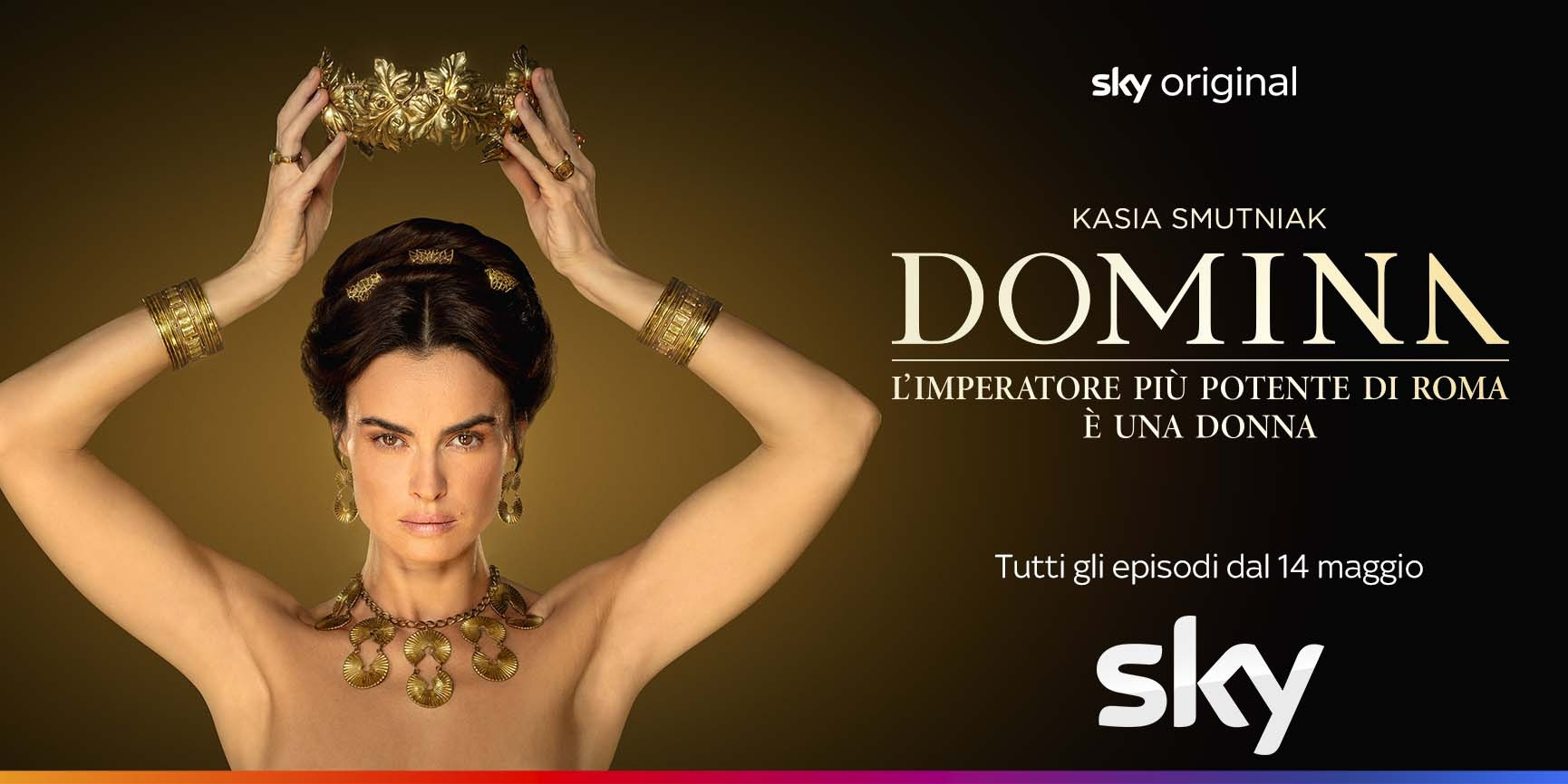 La serie Domina con Kasia Smutniak su Sky e NOW