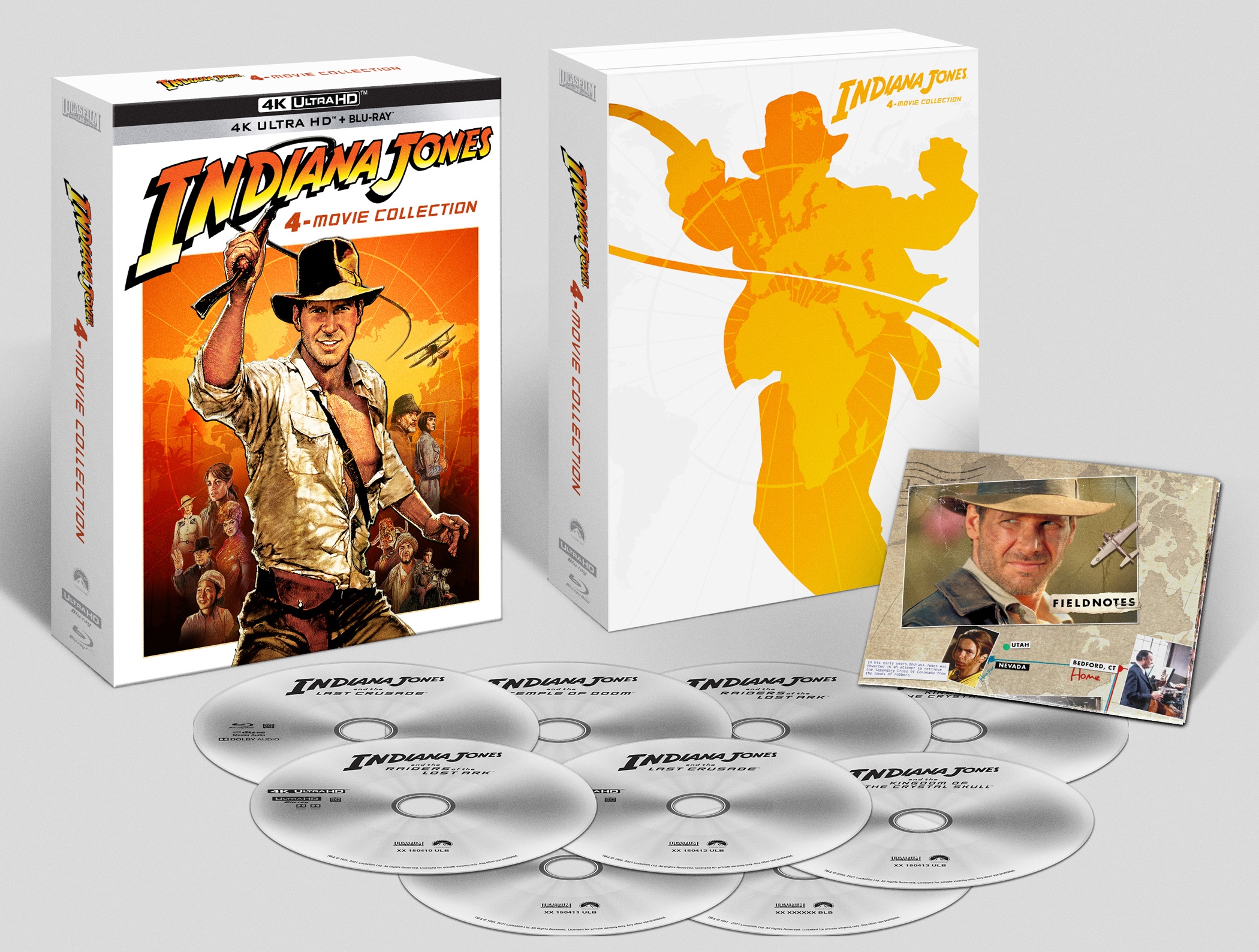 Indiana Jones - 4 Movie Collection (Digipack)