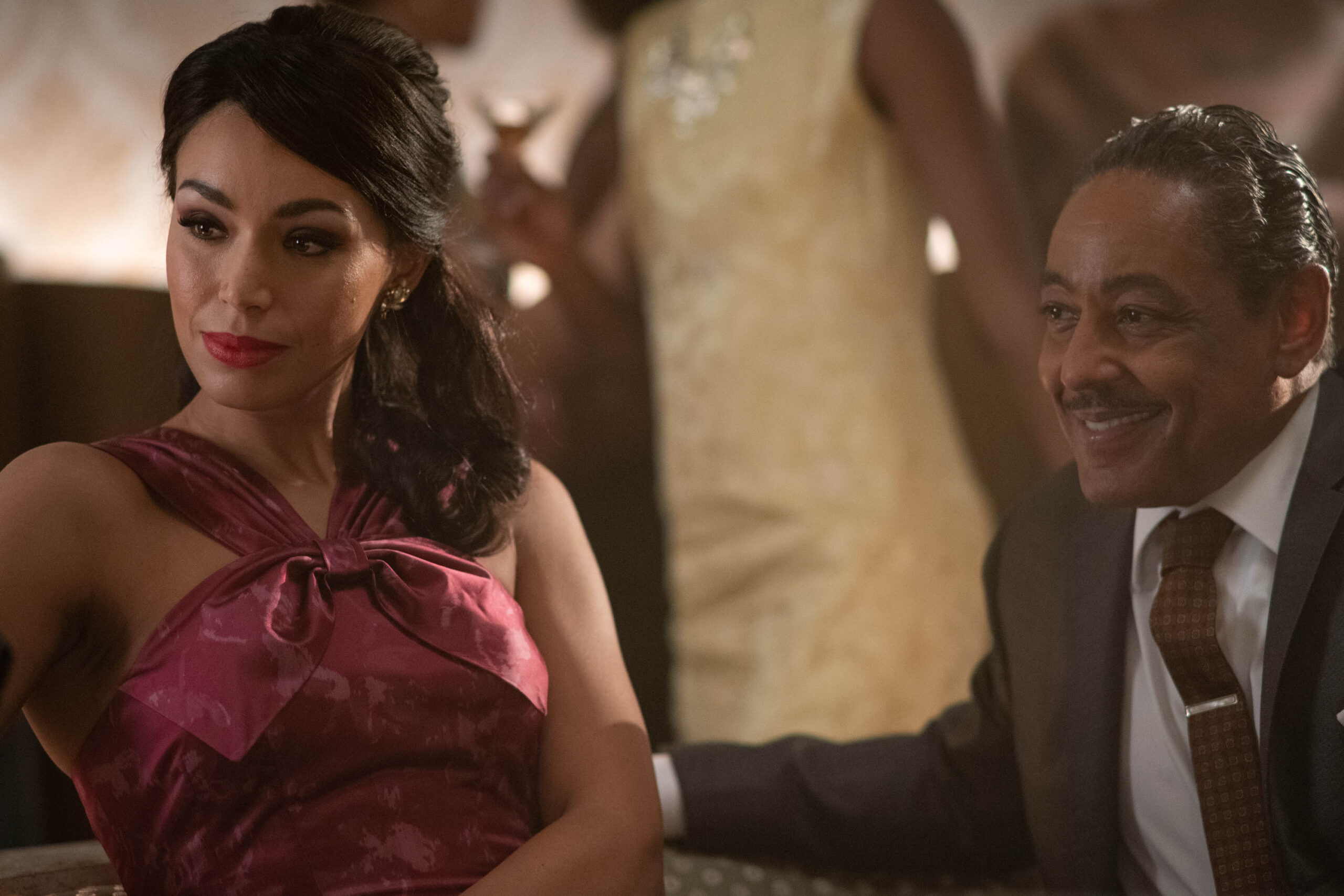 (S-D): Ilfenesh Hadera come Mayme Johnson e Giancarlo Esposito come Adam Clayon Powell in scena da 'Godfather of Harlem' 2x05 - It's A Small World After All [tag: Ilfenesh Hadera, Giancarlo Esposito] [credit: foto di Myles Aronowitz; Copyright Myles Aronowitz/Epix; courtesy of Disney Italia]