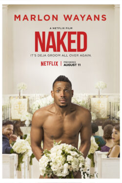 Poster Naked film Mike Tiddes