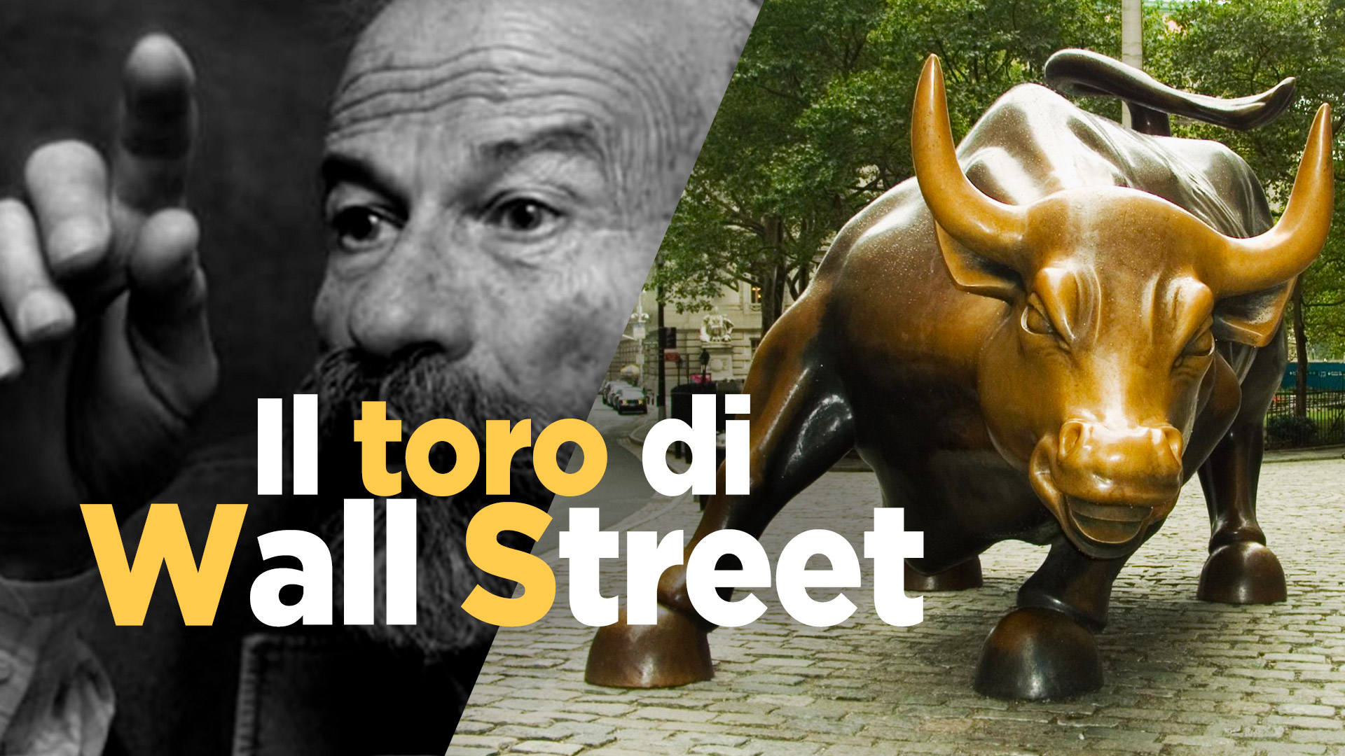 Poster Il Toro di Wall Street