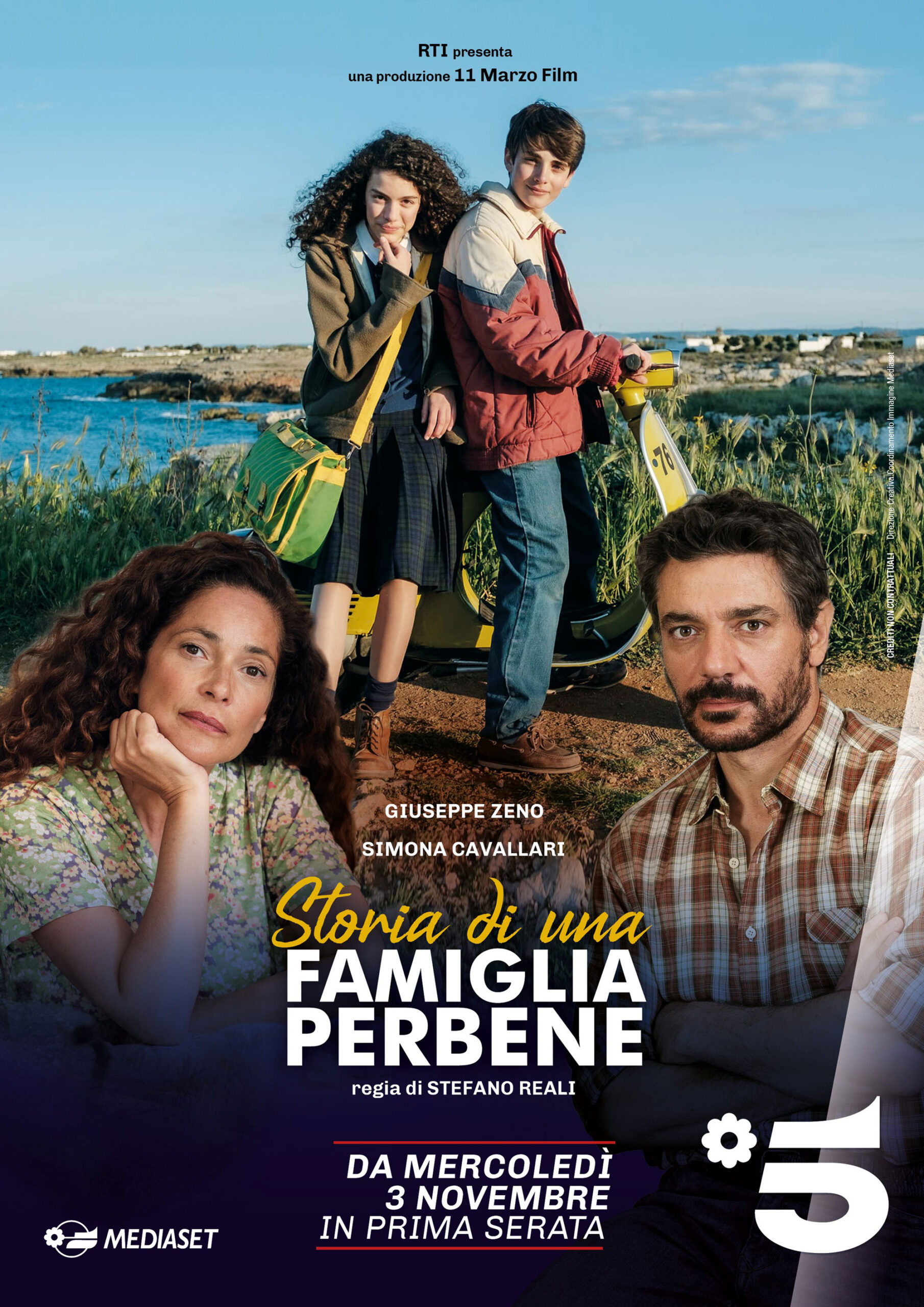 Storia di una famiglia perbene, Serie TV 2021