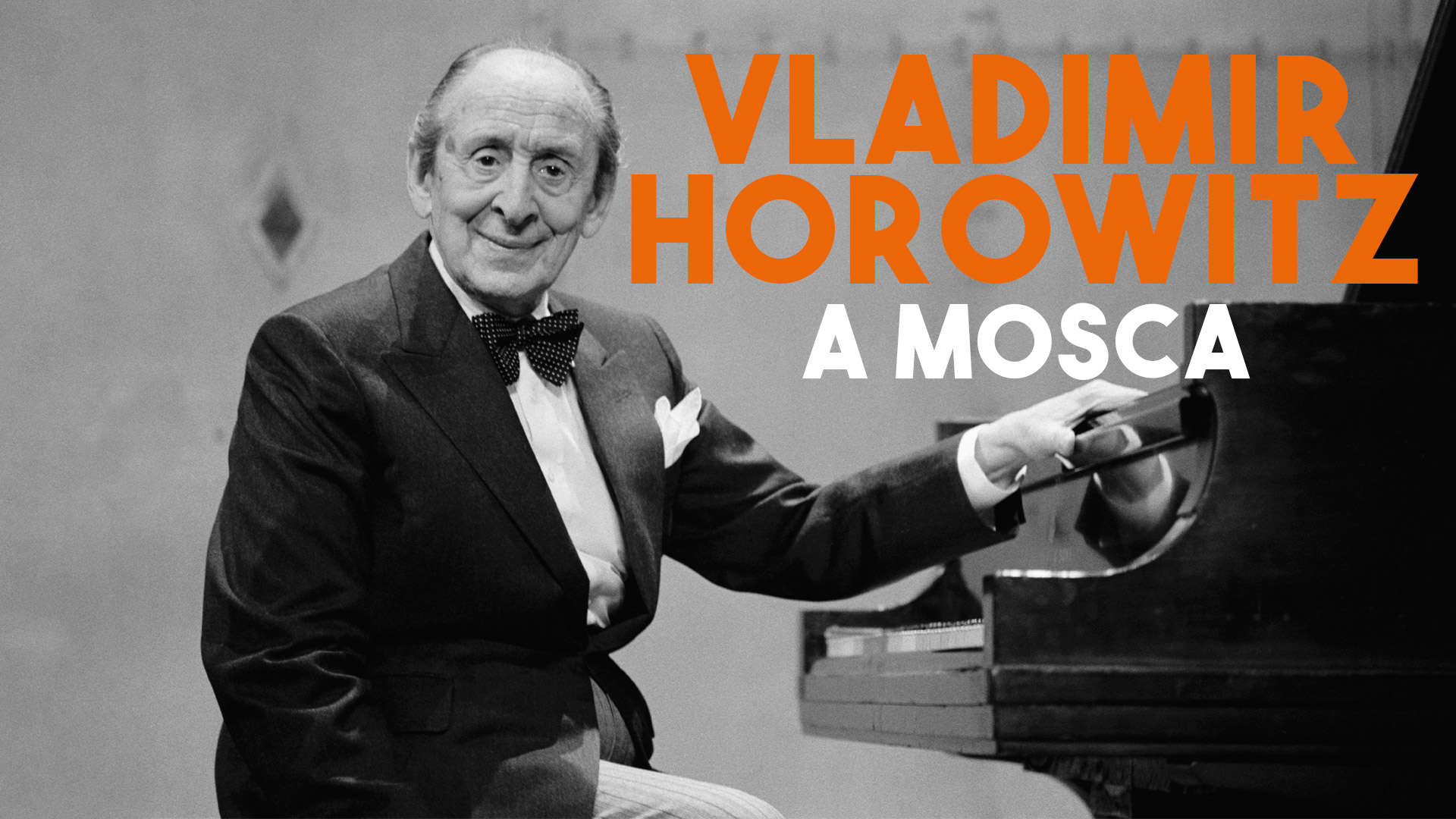 Poster Vladimir Horowitz a Mosca