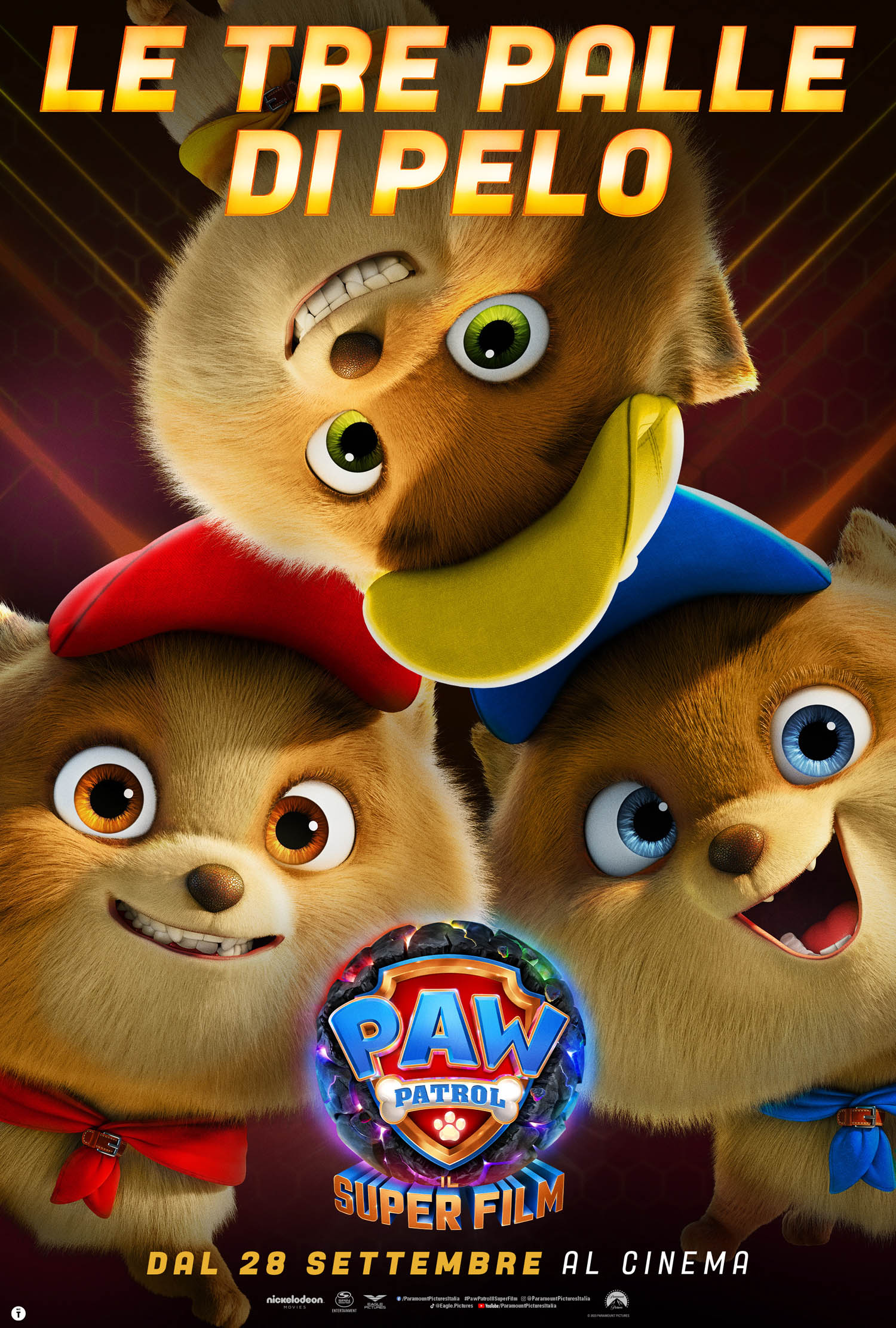 Paw Patrol Il Super Film - Poster Poms