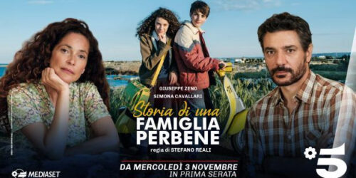 Storia di una Famiglia Perbene con Giuseppe Zeno e Simona Cavallari su Canale5