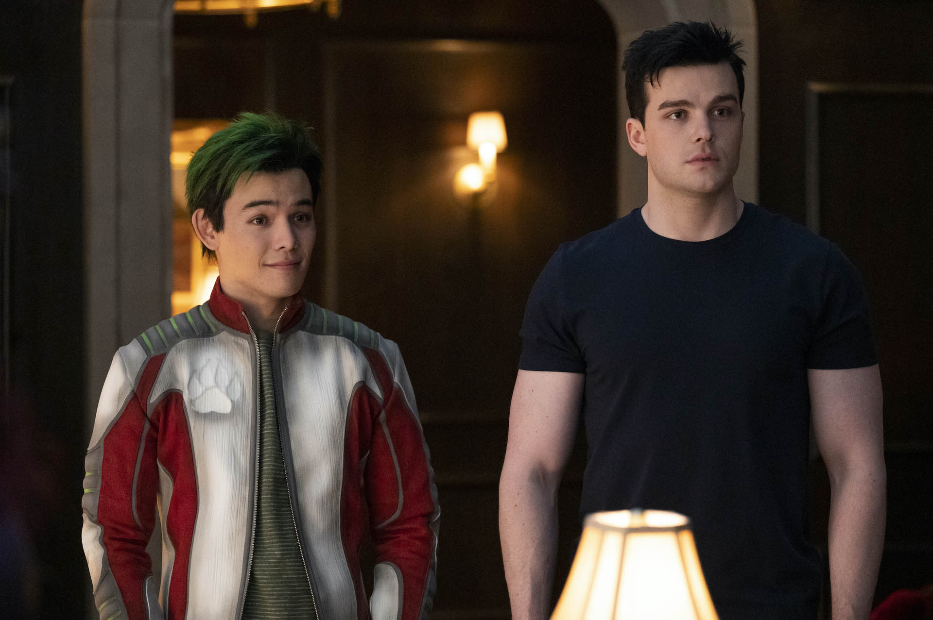 Ryan Potter, Joshua Orpin in Titans 3x06 [credit: Ben Mark Holzberg/HBO Max; courtesy of WarnerMedia]