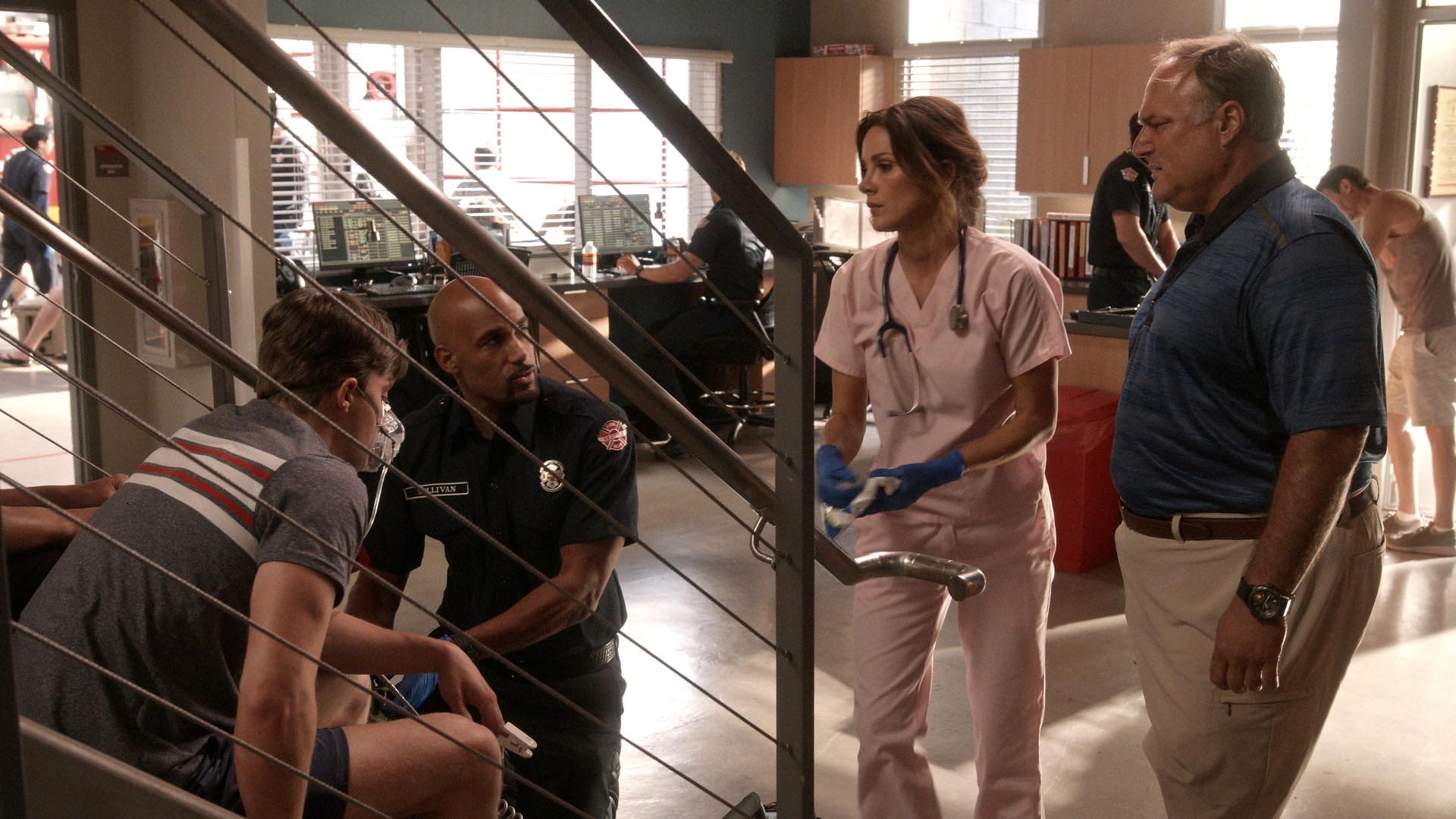 'Station 19' 5x02 [credit: ABC; Copyright 2021 American Broadcasting Companies, Inc. All rights reserved; courtesy of Disney Italia]