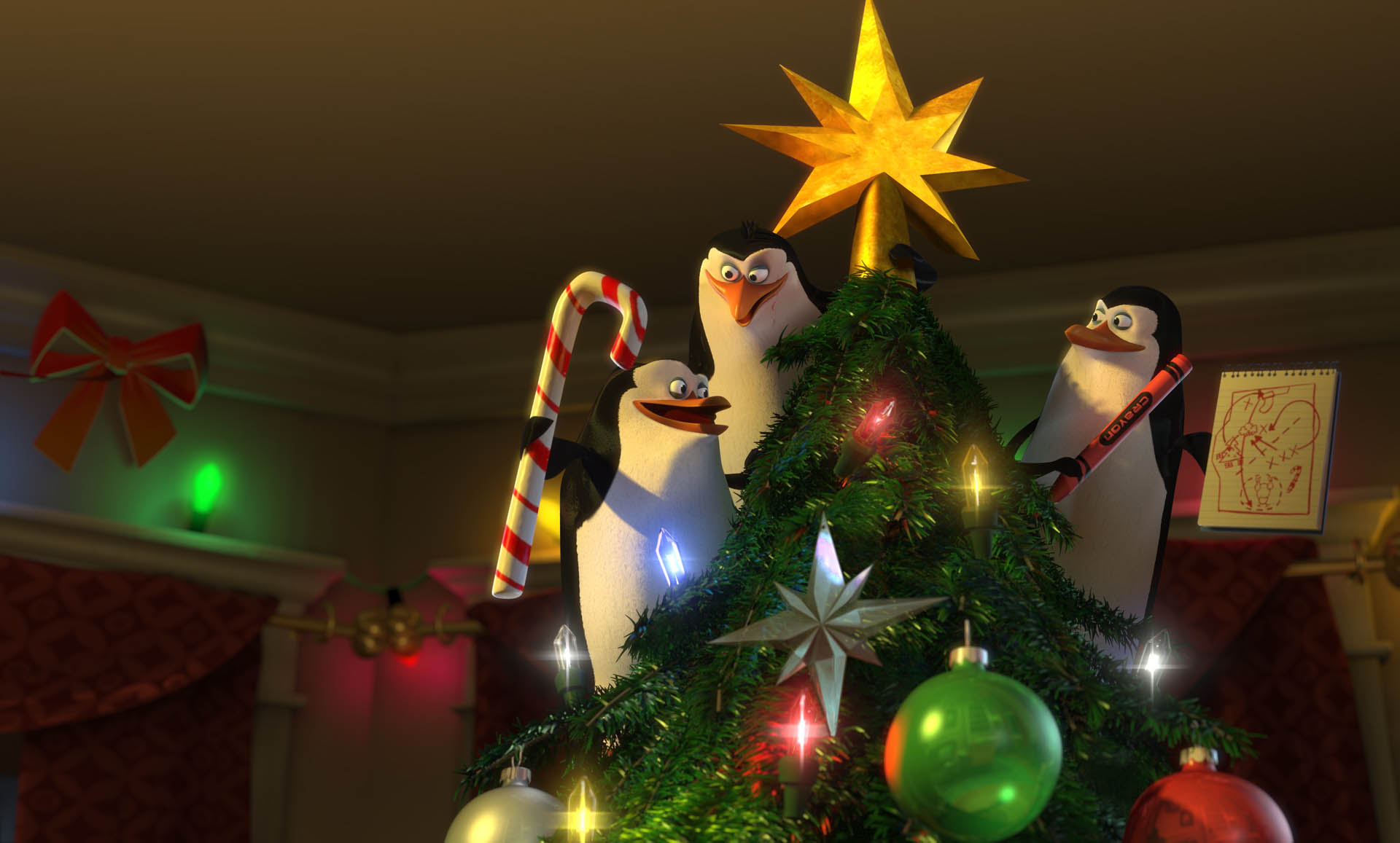 Pinguini Di Madagascar In Missione Natale