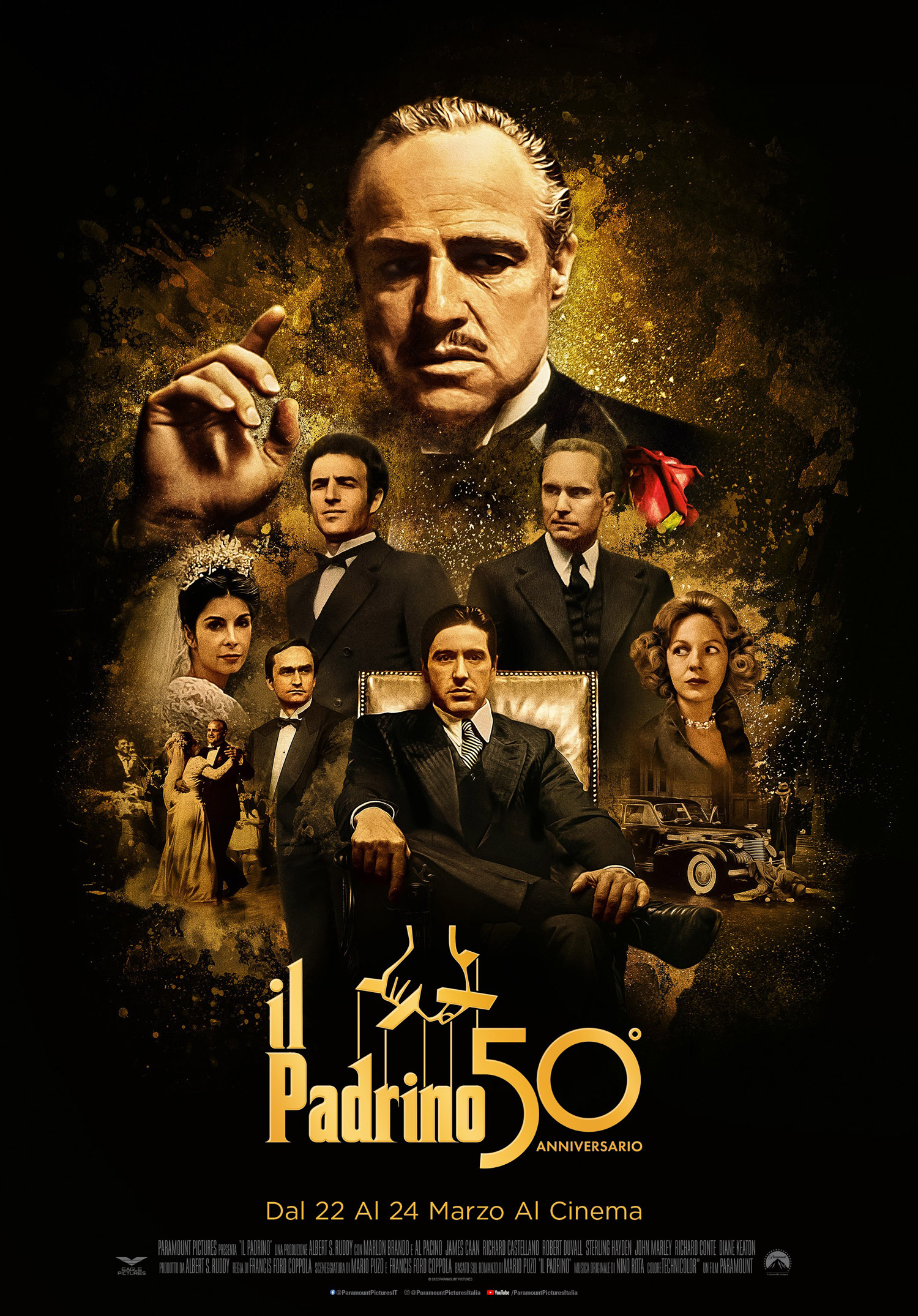 Il Padrino - Poster 50o Anniversario (Marzo 2022)