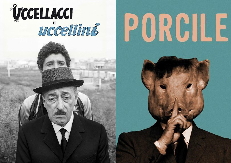 Locandine Uccellacci e Uccellini, Porcile