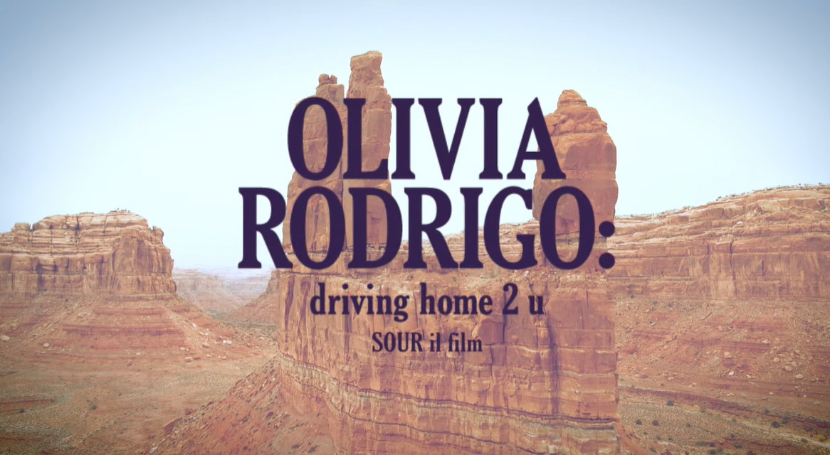Trailer Olivia Rodrigo: driving home 2 u (a SOUR film) su Disney Plus