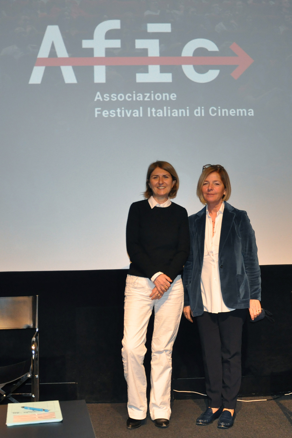 Cristiana Paternò e Chiara Valenti Omero [credit: Ufficio Stampa AFIC]