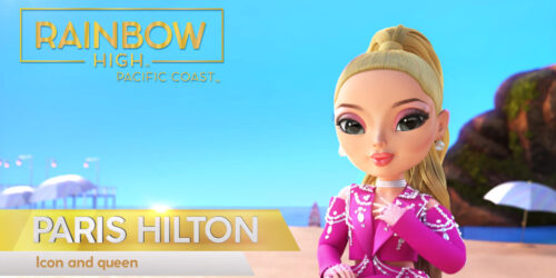 Paris Hilton diventa cartoon per Rainbow High