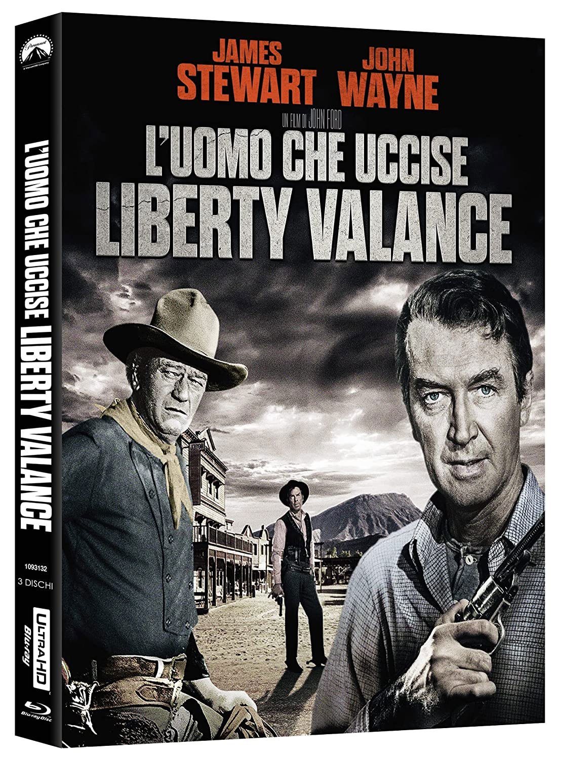 L'uomo Che Uccise Liberty Valance (4K UHD, 2 Blu-ray)